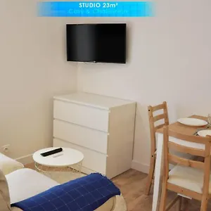  Appartement Freskenn 1, Studio 23m² Cosy&chaleureux